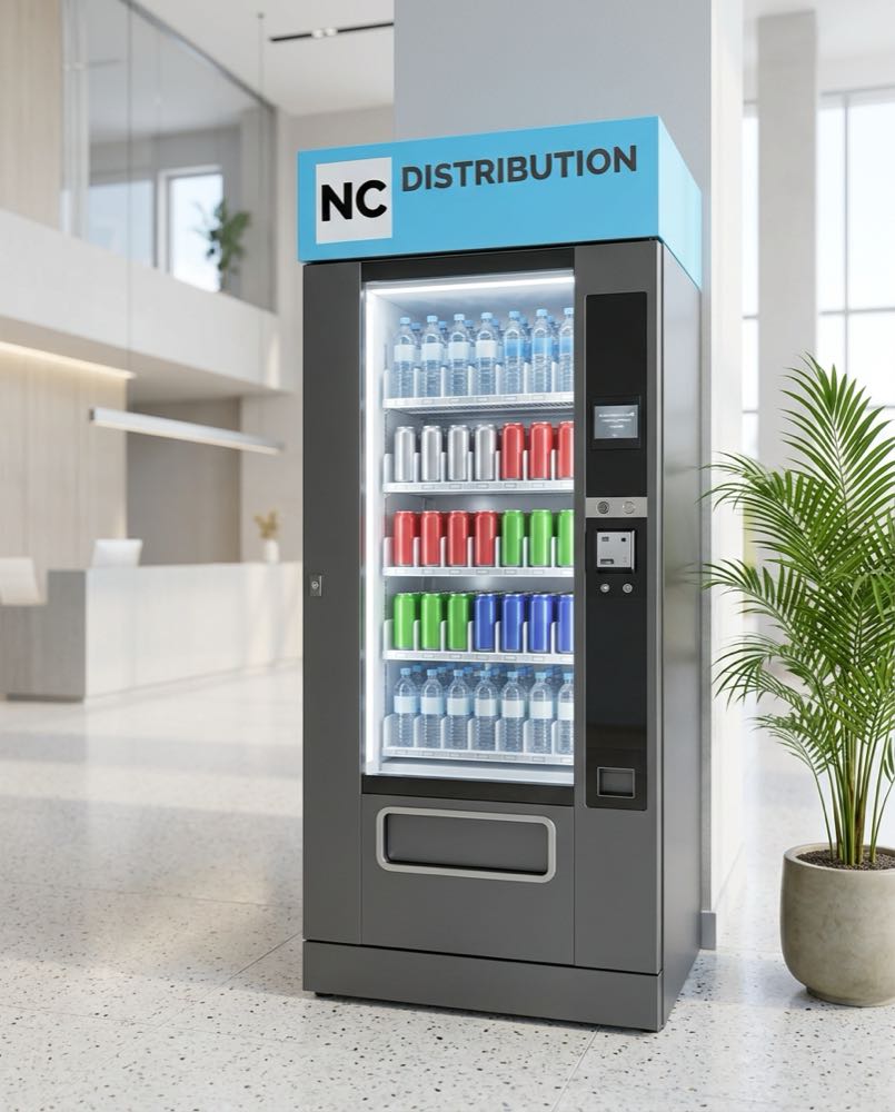 Distributeur de boissons fraîches NC DISTRIBUTION – distributeur automatique à Meaux
