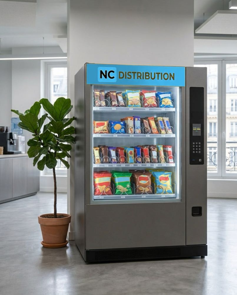 Distributeur automatique pour hôtel et accueil client